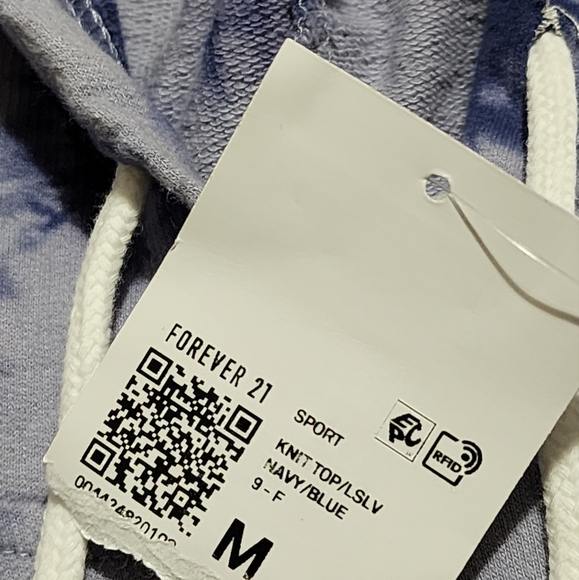 Forever 21 Crop top hoodie sweatshirt - Picture 5 of 6